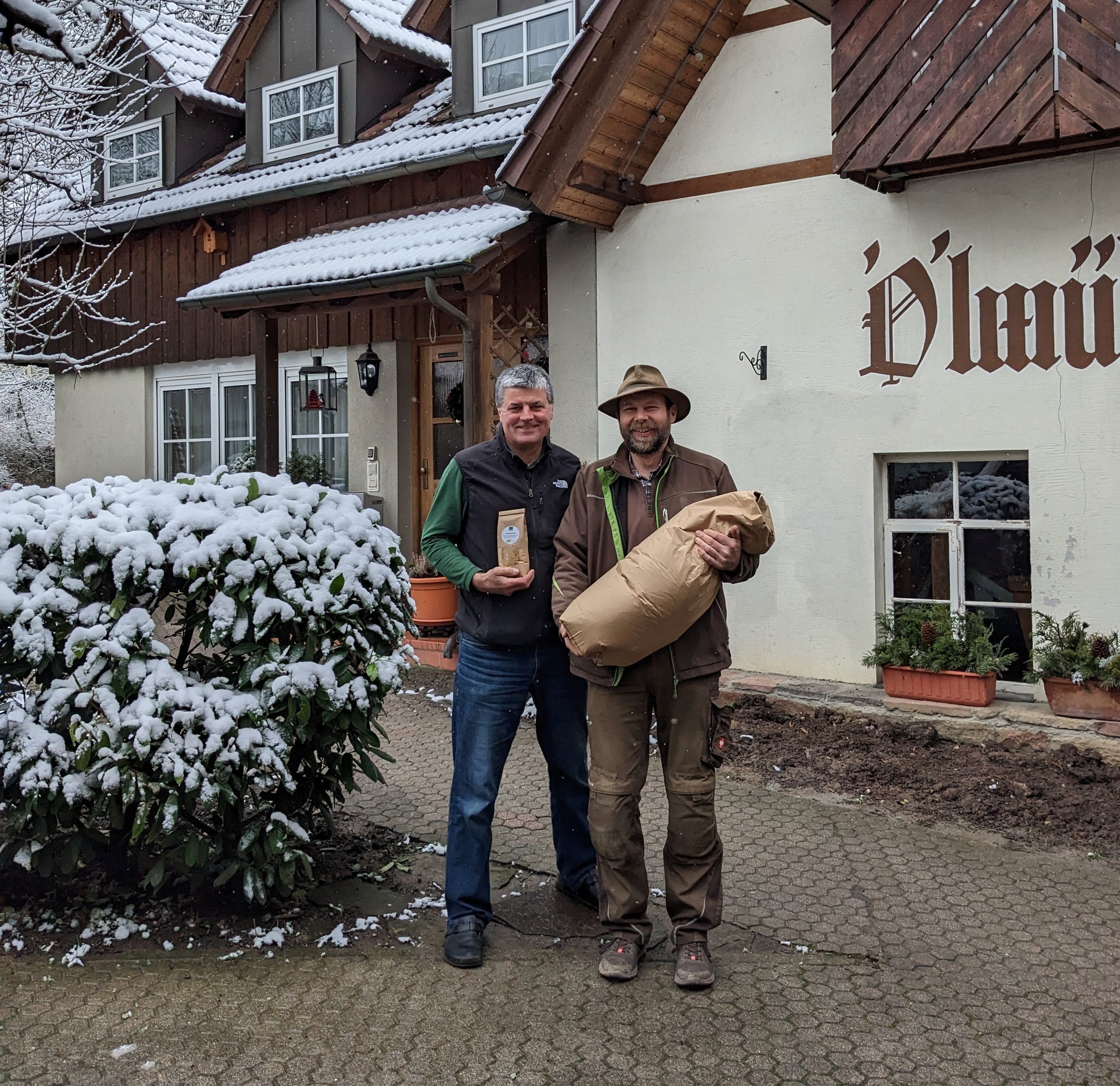 Frank Hagenlocher neuer Goldleinlieferant