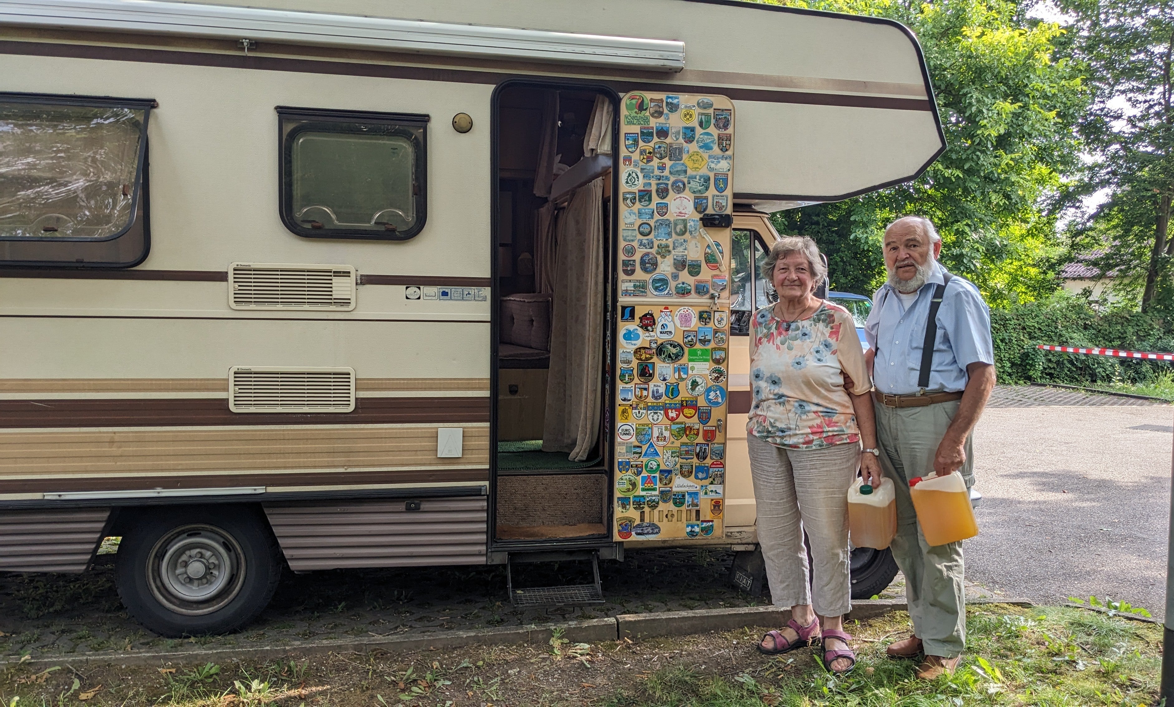 Weite Anreise für gutes Öl