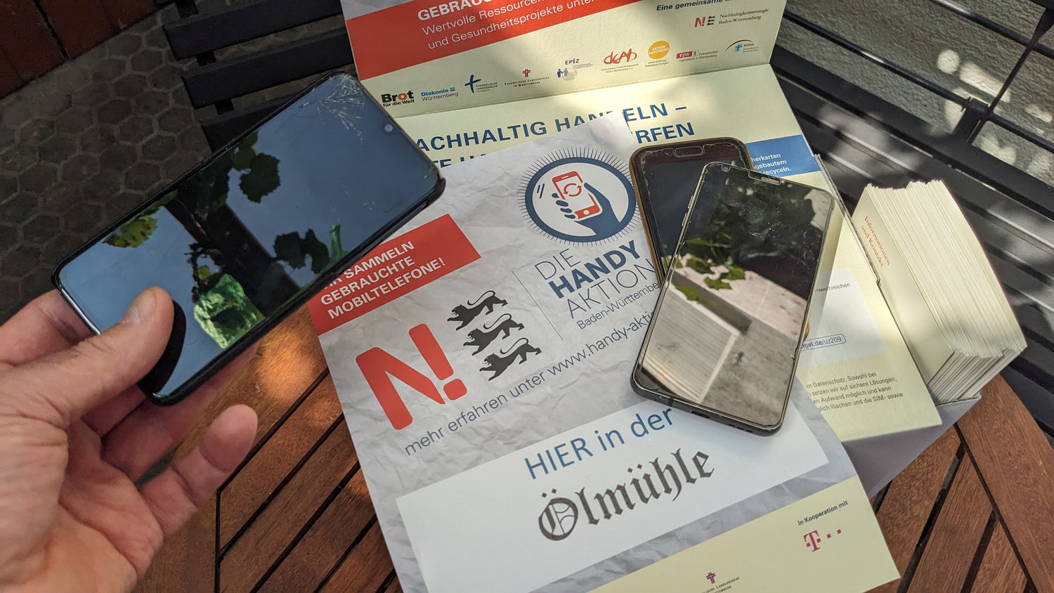 Mitmachen bei der Handy-Aktion!