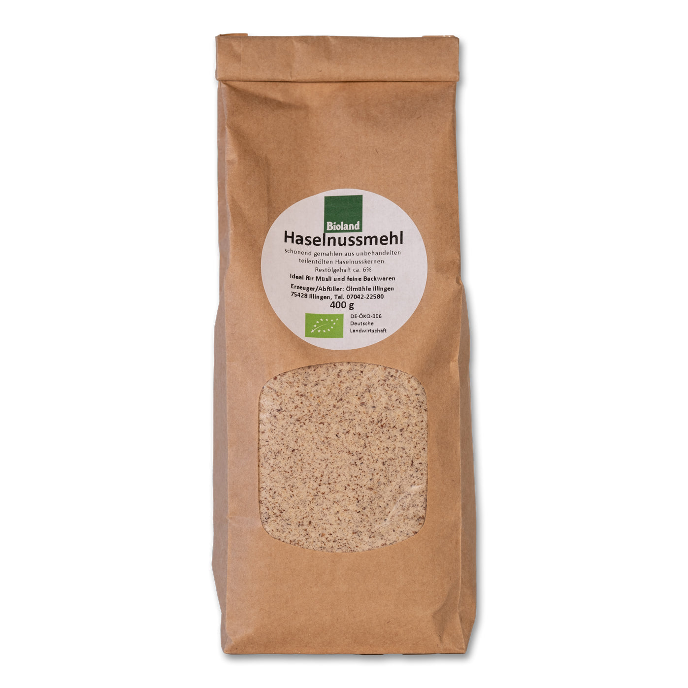 Bioland Haselnussmehl 400 g