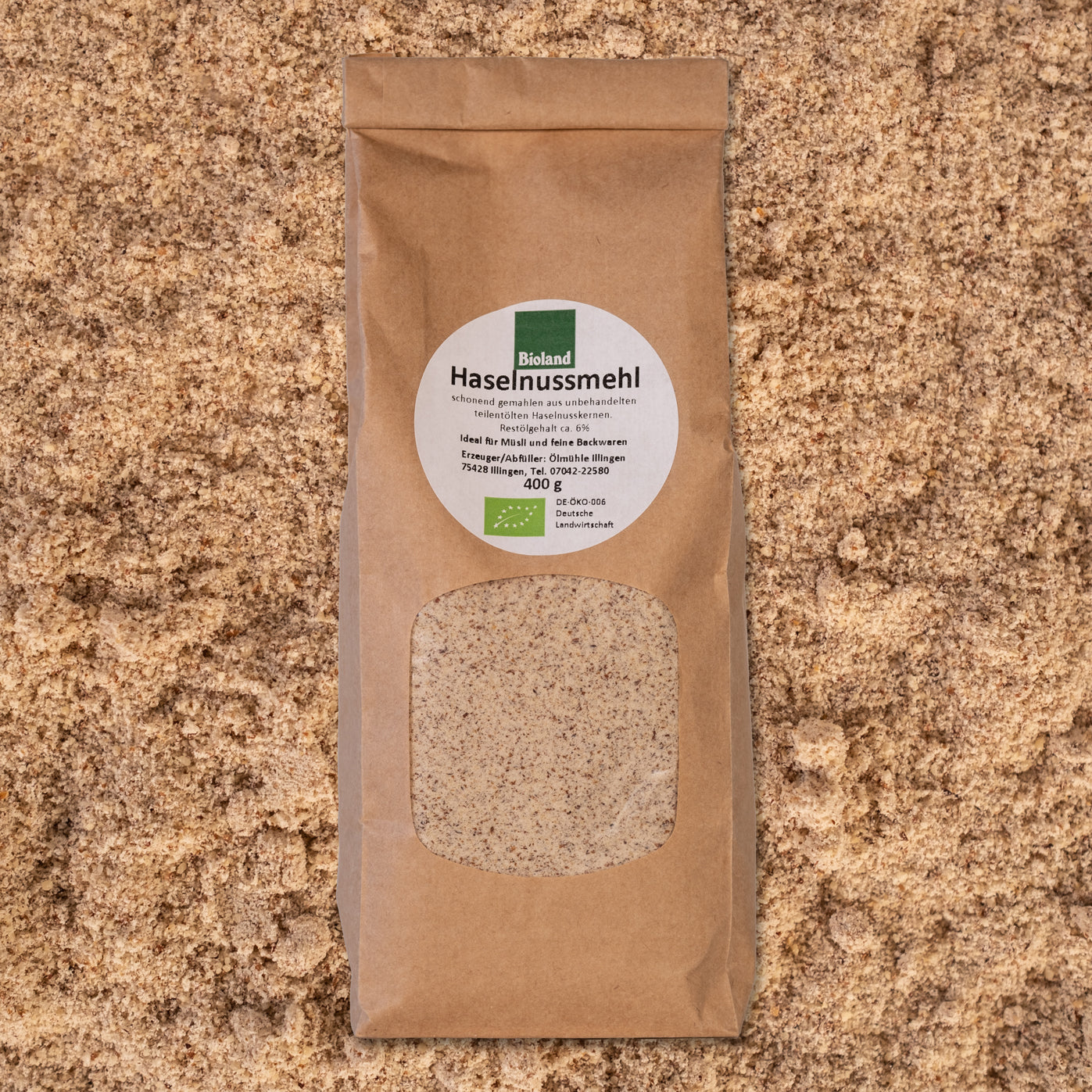 Bioland Haselnussmehl 400 g