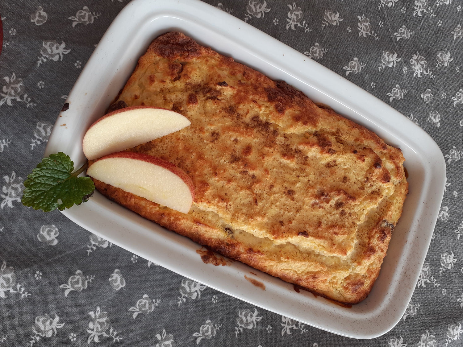 Apfel-Hirse-Auflauf