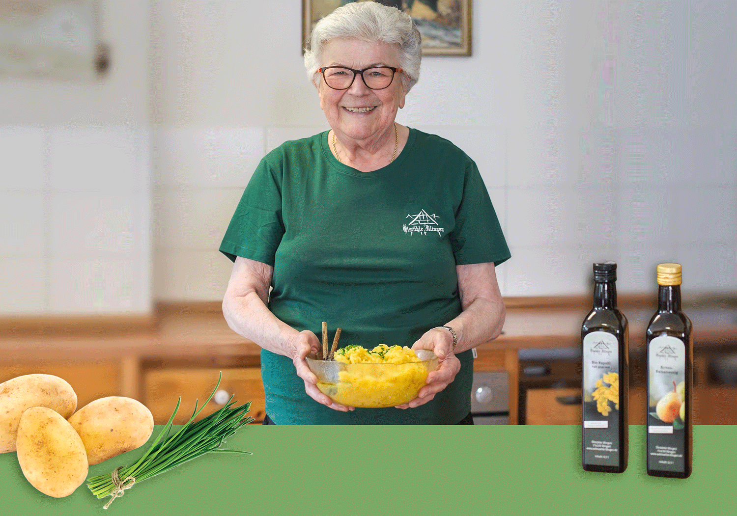 Oma Helga macht Kartoffelsalat